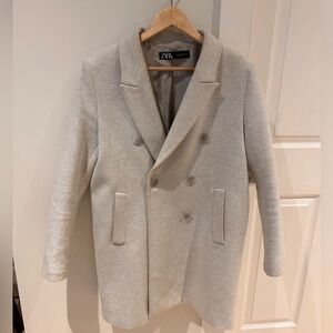 Zara Double Breasted Coat